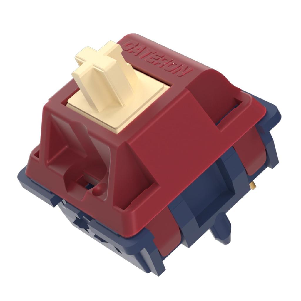 36-Pack Tactile Gateron Quinn Switches, 5-Pin 59gf RGB Pre-Lubricated for MX Mechanical Keyboards