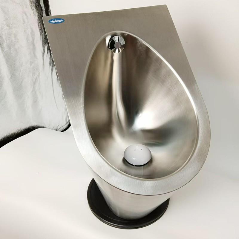 Anbangjie Stainless Steel Wall-Mounted Waterless Urinal with Odor Suppression and Live Bacteria Decomposition