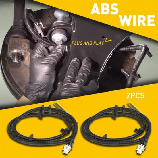 2X ABS Wheel Speed Sensor Wire Harness 10340314 10340316 970-040 970040 N15002