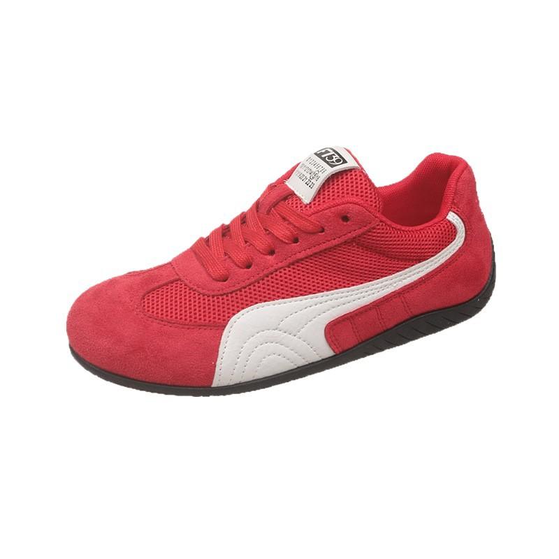 Retro Mesh Breathable Red Soft-soled Forrest Gump Shoes 2025 Thick-soled Shit-stepping Summer New Sports and Leisure Women's Shoes