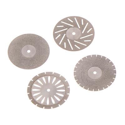 Dental Lab Double Sided Diamond Cutting Disc 22Mm For Separating Polishing Ceramic Crown Plaster Or Jade