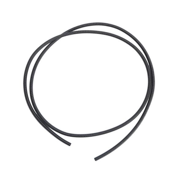 Scheibenwaschwasserschlauch, hochfest, korrosionsbeständig, schwarz, 50 cm, Wellrohr, Scheibenwaschanlage