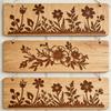 Silk Screen Printing Template Polyester Silkscreen Print Stencil for Printing on Clay Fabric Wood and Jewelry Making