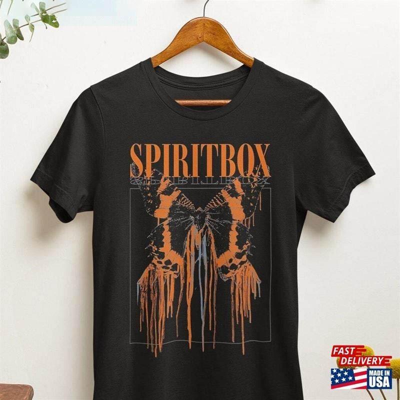 Новый! Футболка Spiritbox Металлическая музыкальная футболка 2025 1F2325 Унисекс футболка M