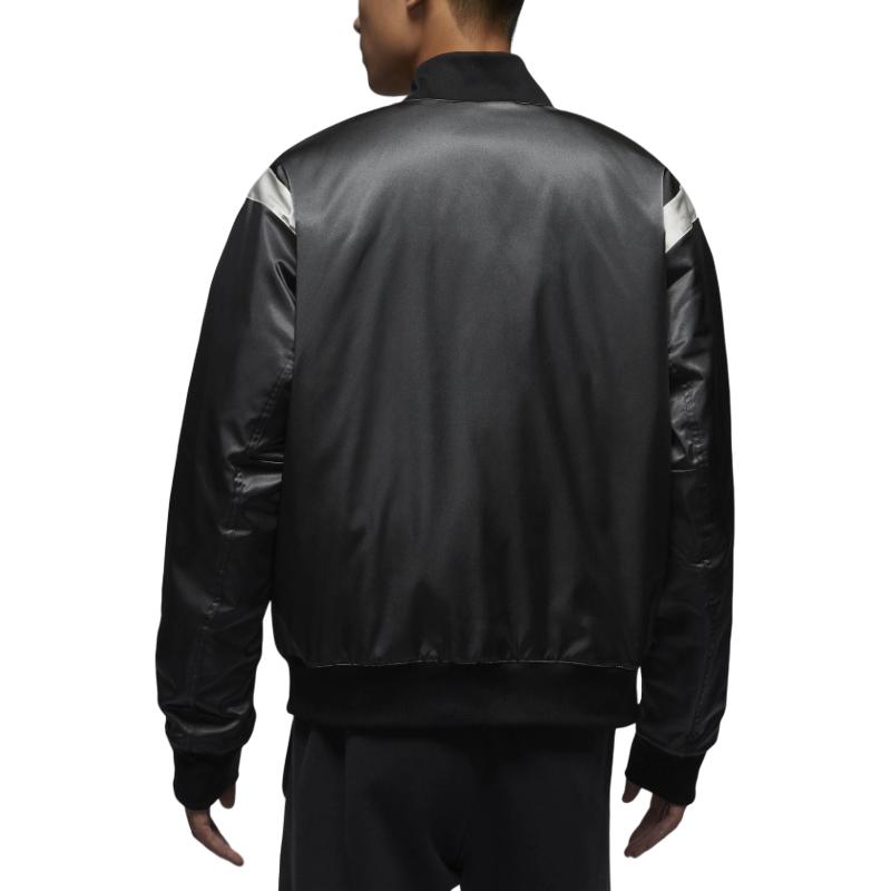 Jordan MVP FW24 Retro American Fashion Versatile Comfortable Loose Sports College Style Jacket Men Jacket Black HF9298045