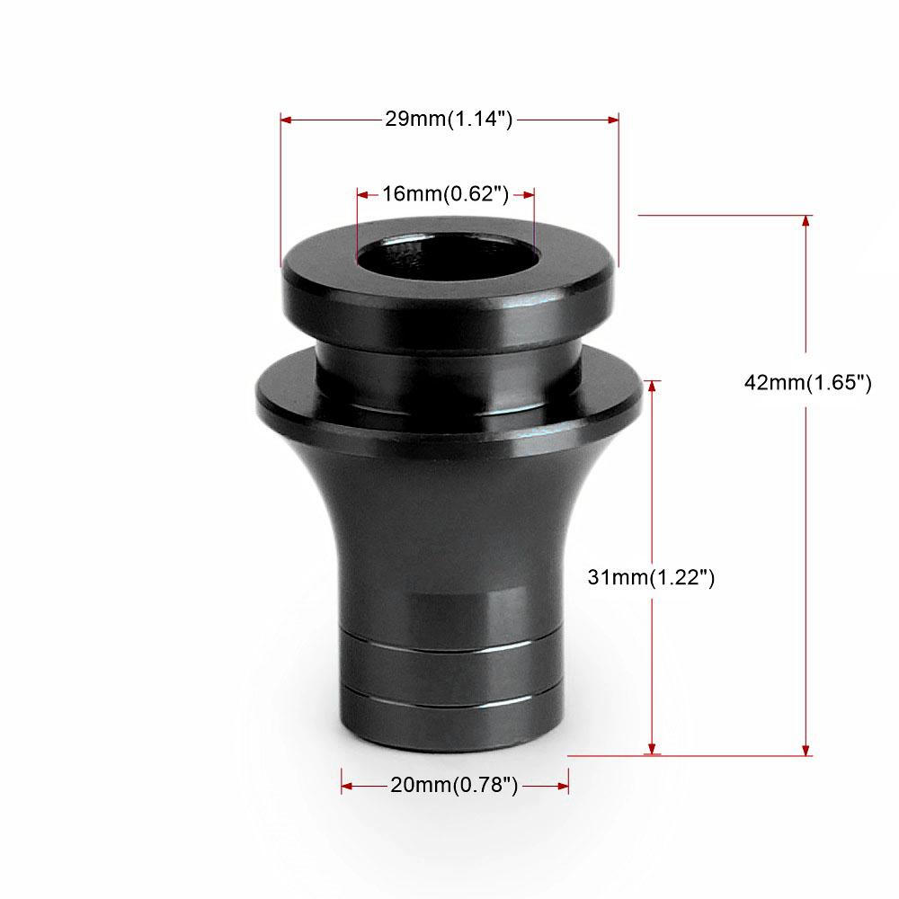 Universal Shift Knob Adapter M10X1.5 M10X1.25 M12X1.25 Thread Aluminum Manual Gear Shifter Boot Retainer for Honda/Toyota Nissan