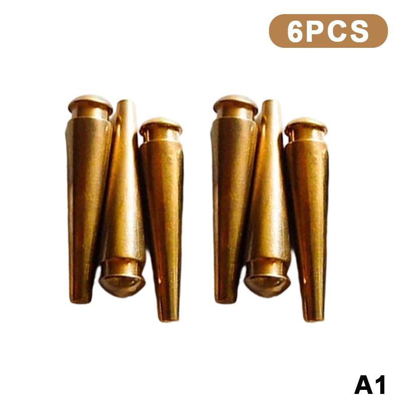 

6Pcs Metal Cribbage Pegs Fit 1/8 Inch Hole Traditional Game Boards Replacement Pins For Friends Family A1