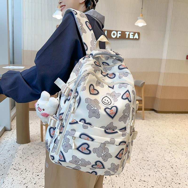 Primary School Girl College Student High School Student Backpack Boy Love Junior High School Student Backpack