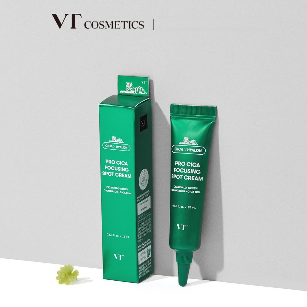

VT Pro-CICA Focusing Spot Cream 15 мл, Успокаивающий прыщ, Уход за красными пятнами