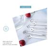 Fruit Fork Dessrt Salad Forks Home Kitchen Tableware Stainless Steel Birthday BBQ Party Cafes Bar Tools Flatware