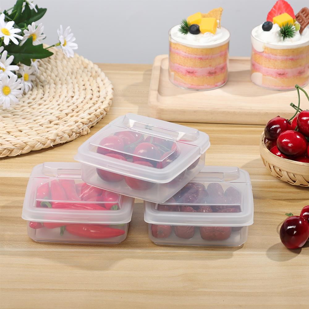 Organizer Case Fruit Vegetable Storage Box Fridge Butter Container Cheese Slice Storage Box