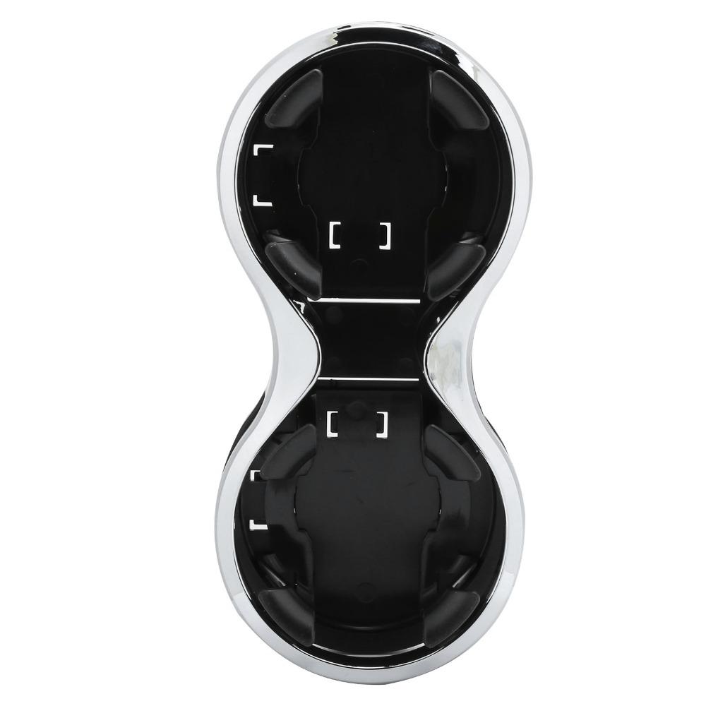Two Hole Dual Cup Holder 2 in 1 Beverage Holder Car Cup Expander  For Car Interior Drink Storage