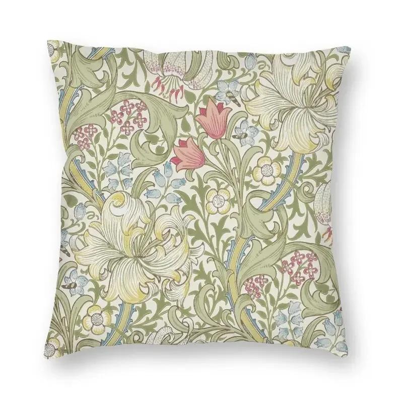 Vintage Floral Cushion Cover 40x40cm Velvet Modern Pillow Cases for Sofa