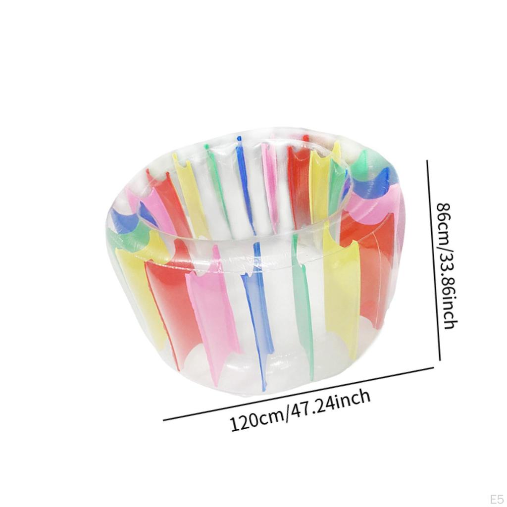 Inflatable Roller Float Pool Toy Giant Portable Heavy Duty Water Rolling Wheel for