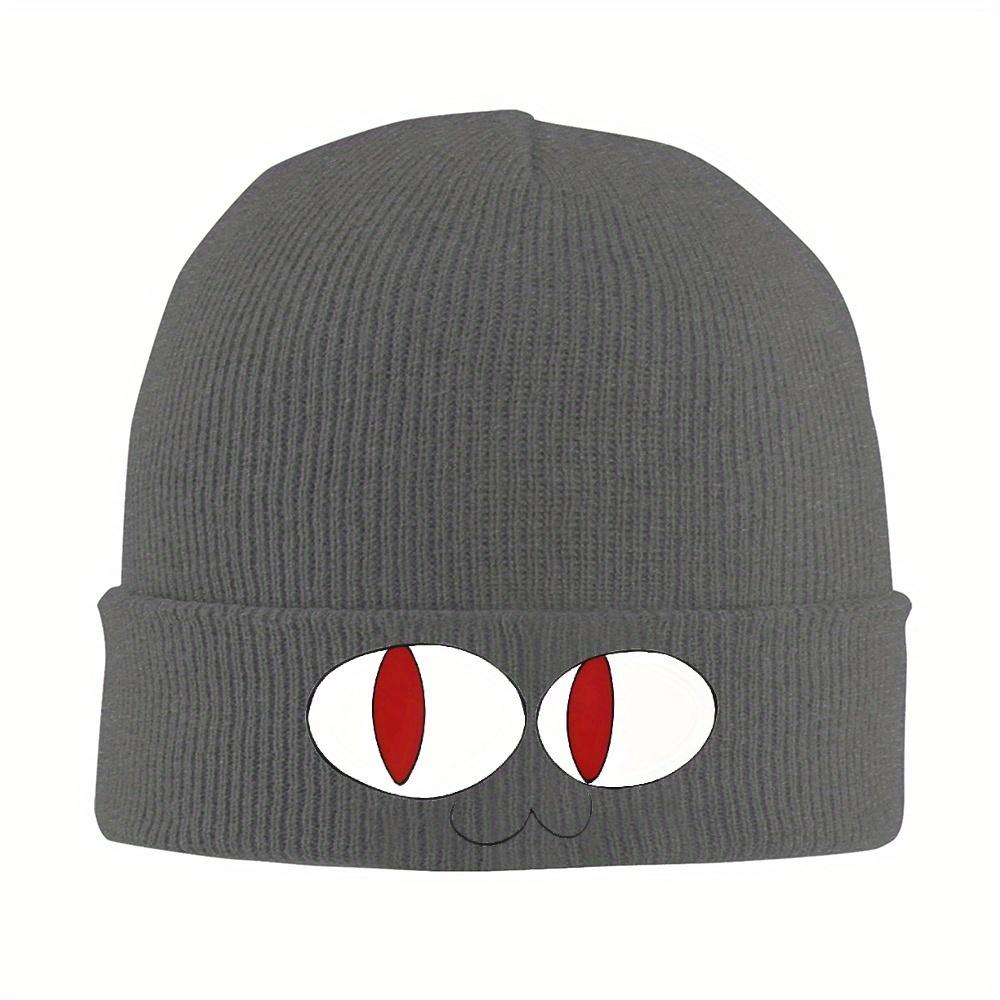 Pc Neco Arc Beanie Hats Face Trendy Caps Unisex Women Unisex Outdoor Sport Knitting Hat Winter Graphic Warm Beanie Hat