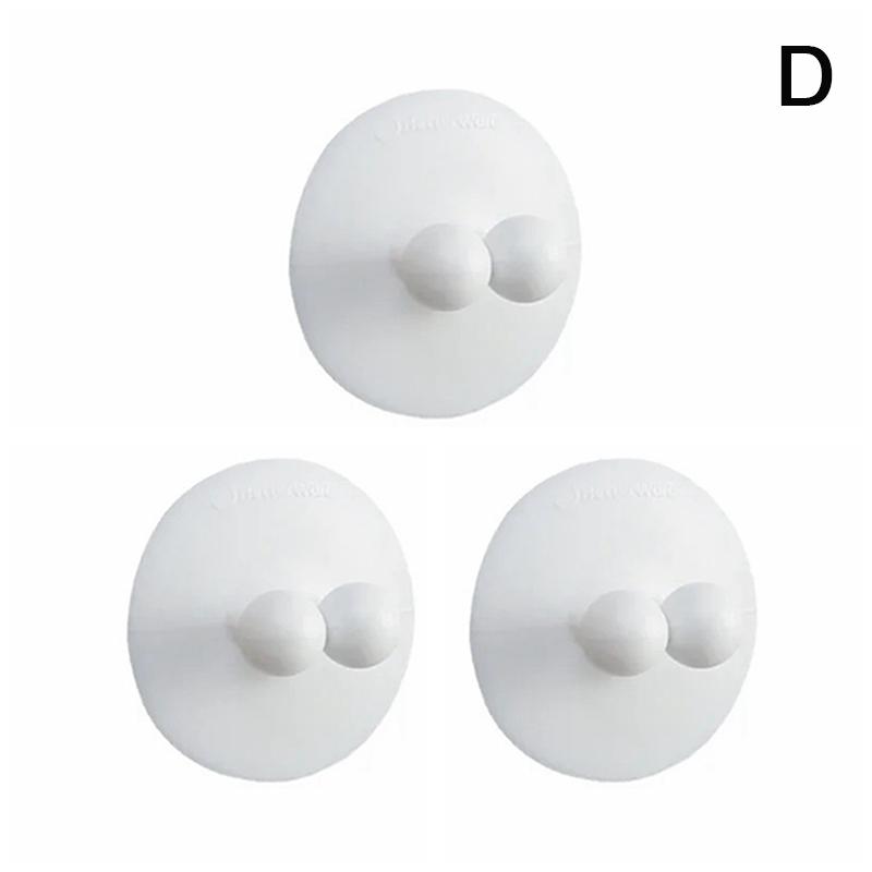 

1/3 шт. настенная самоклеящаяся подвесная стойка для ванной комнаты, универсальный бесследный зажим