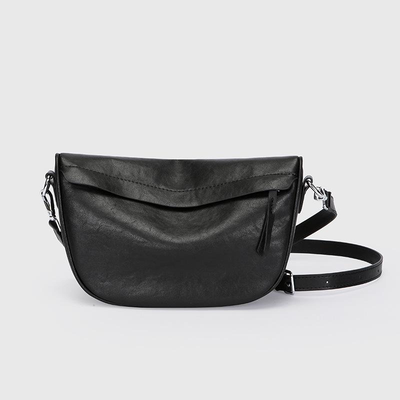 Women s Top Grain Leather Crossbody Bag - Vegetable-Tanned Buttery Soft Shoulder Bag, Minimalist Luxury Commuter-Friendly Structured Work Bag