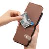 Vertical Zipper Cards Solt Wallet Leather Case for Samsung Z Flip 5 4 3 5G Stand Shockproof Flip5 Purse Ring Holder Pocket Cover