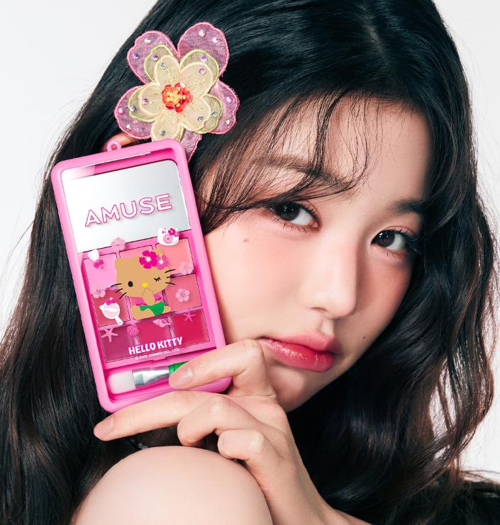AMUSE x Hello Kitty Limited Lip & Cheek Palette – K-Beauty Exclusive