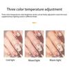 Half Moon Light Nail Lamp for Desk,Lashes Light Led Nails Tech Lamp,Desk Lamp for Lashes Eyelashes Extension,Eyebrows