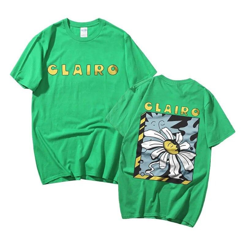 Tricou Clairo Summer Tour Tricou minunat Clairo Sling Print Tricouri Clairo Imunity Tricouri unisex pentru femei Moda Casual Tricou cu mânecă scurtă
