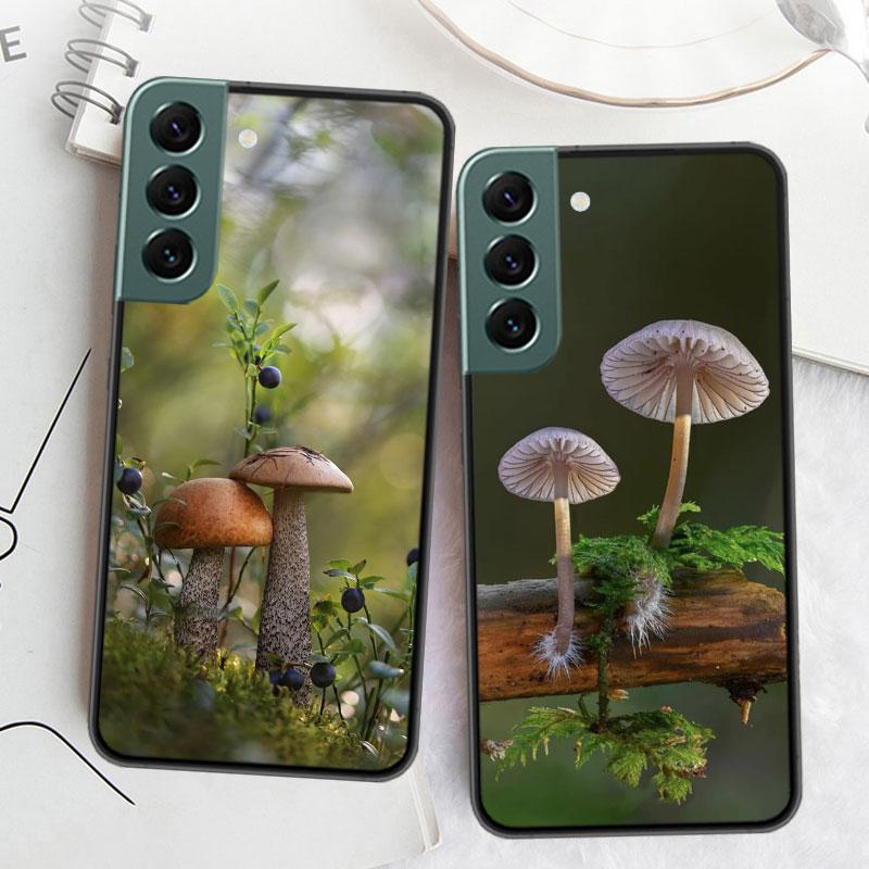 Fungal Aesthetics Phone Case For Samsung Galaxy S22 S25 Ultra S21 S10 Plus S26 Edge S20 S23 S24 FE Cover Silicone Soft TPU C