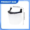 Full Face ,Face Cover Guard 180 Degree Rotatable for Industrial Construction Work Woodworking