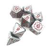 Multi-faceted Alloy Dice Game Props Educational Toys Club/Party Accessories