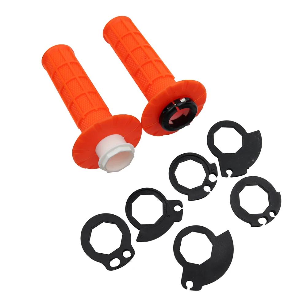 Universal Motorcycle Hand Grips 22mm The Snap-on Cam Lock-on Grips Dirt Bike Handlebar For 125-500 SX SXF EXC EXCF XC XCF