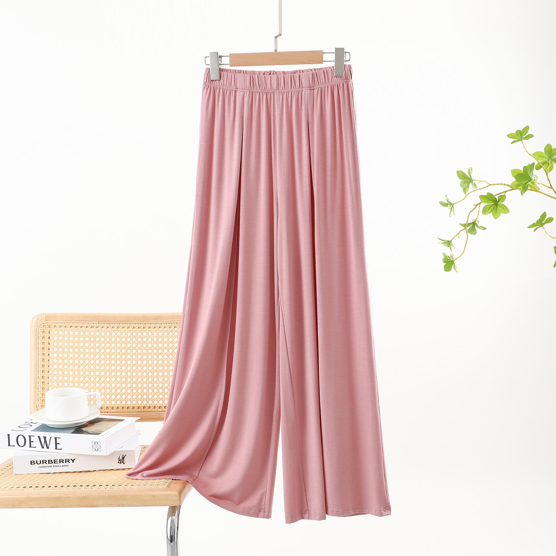 

Yuke Шелковые Плиссированные Брюки Батал Широкие - Дышащие, Повседневные, Тонкие, Универсальные для Весны/Лета M