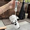 Insulated SUS316 Ceramic Stainless Steel Panda Coffee Mug BPA FREE Travel Mug 520ml 17oz Free Carry Freesip and Spout Twist On Lid Best Cup