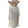 (12-pack)natural Cotton Canvas Wine Bottle Gift Bags With Drawstring Closure Reusable Wine Bags For Gifts - chuan