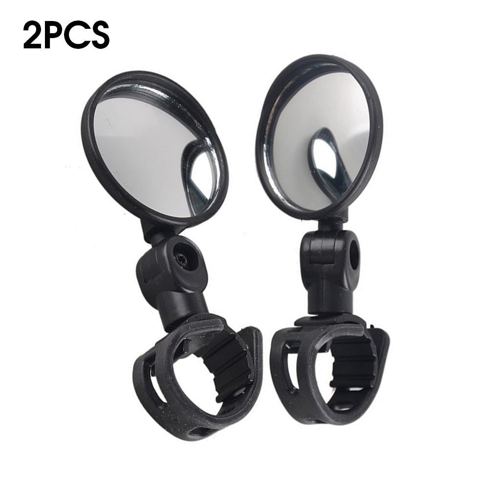 2/1pcs Bicycle Rearview Mirror Convex Mirror Mountain Bike Motorcycle  Rear View Mirrors Accessories 2025 New