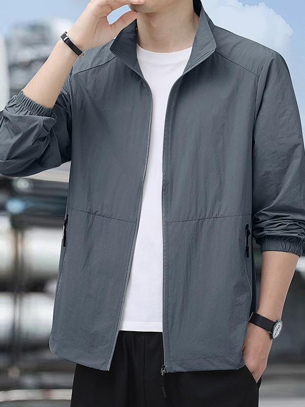 Men's Lightweight Sun-Protective Quick-Dry Waterproof Jacket