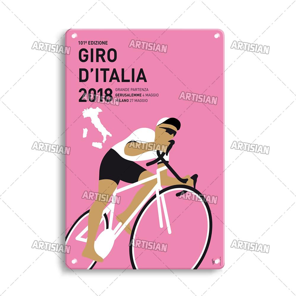 Artisian Cycling Metal Sign Bicycle Riding Tin Plaque Bike Decorative Poster Wall Decor Garage Bar Pub Club Hotel Cafe Kitchen
