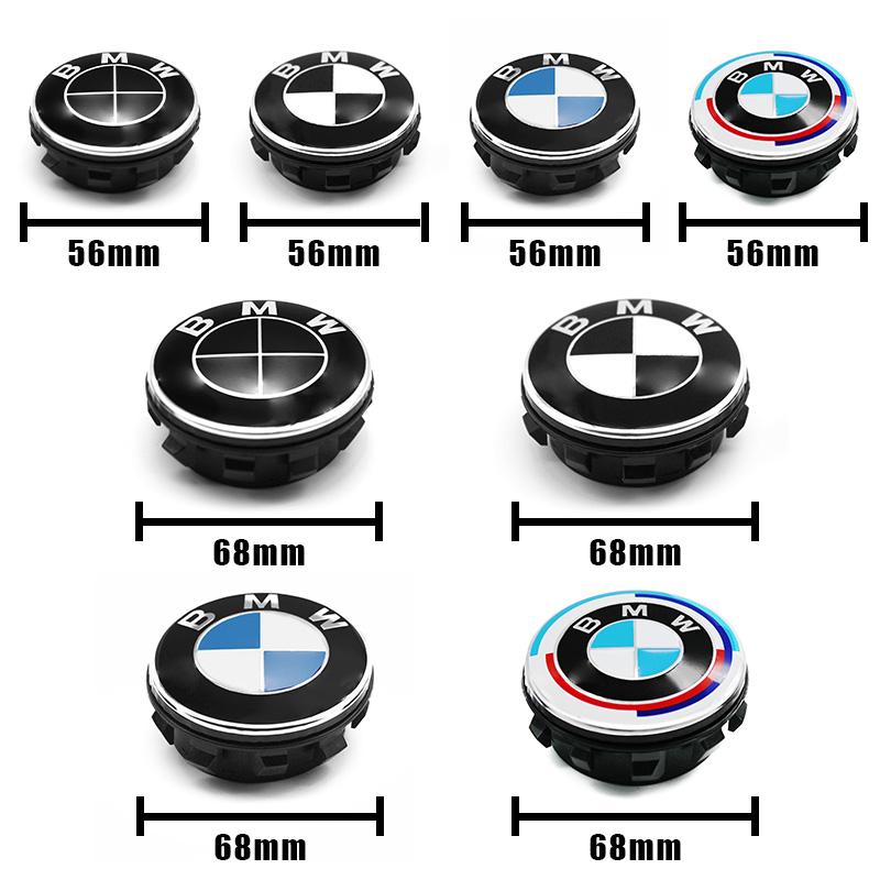 4Pcs 56/68mm Floating Wheel Center Caps Auto Accessory For BMW X2 X1 X3 X4 X5 X6 G07 G86 G80 E84 F48 G01 G11 E30 E36 G20 E39 E46