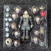 NECA IT Pennywise Deluxe Edition 7 Actionfiguren Ultimate Horror Sammlermodell Schreibtischornament Überraschungsgeschenk Spielzeug Entwickelt für Jungen