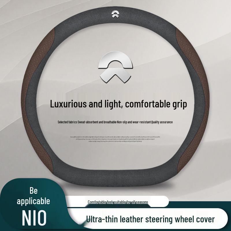 Nio ET5/ET7/ES6/ES8/ES7/EC6/EC7 Steering Wheel Cover, All-Season Universal Fit