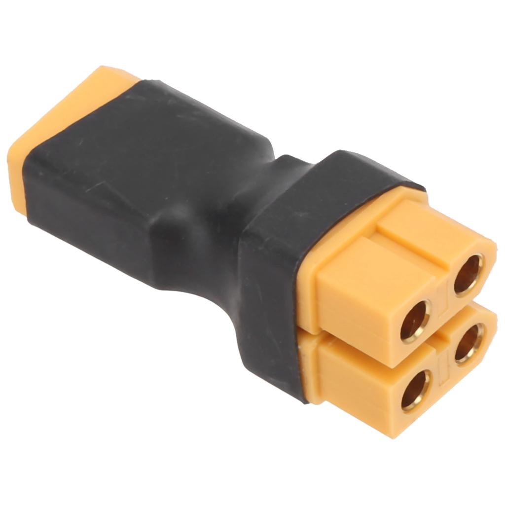 XT60 Plug Parallel Adapter 1 Male To 2 Female Lipo Battery Converter Connector Plug Double
