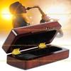 A1A2 Saxophone Mouthpieces storage Box Maple Mouthpiece Box Woodwind Mouthpiece Case Musical Instrument Accessories