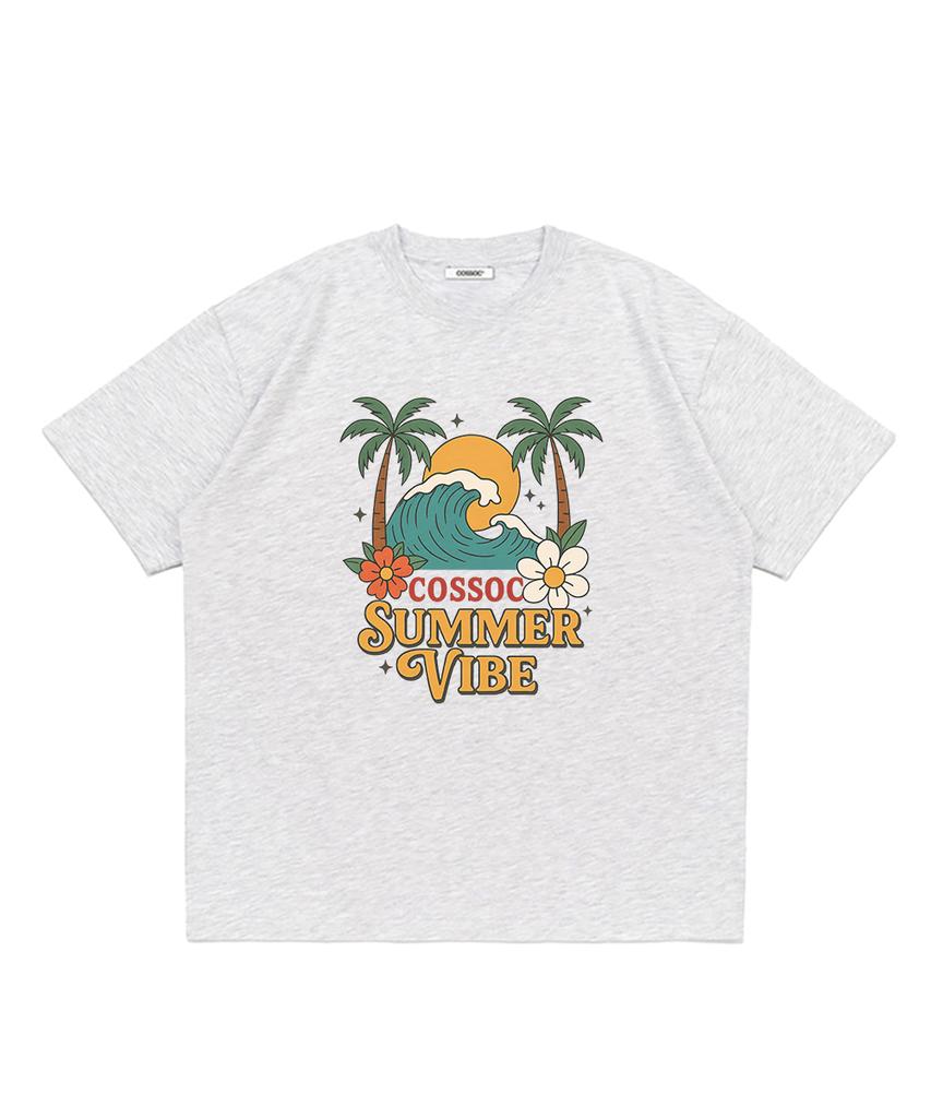 Koso Fresh Summer Short Sleeve T-Shirt (Navy)