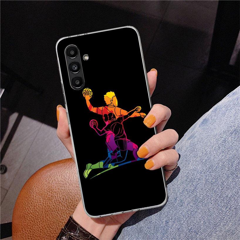 

Handball Sport Phnoe Case for Samsung Galaxy A17 A37 A57 A16 A26 A36 A56 A15 A14 A13 A55 A54 A53 A35 A34 A33 A25 A24 A23 A52 Gal Samsung A05S