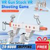 For Meta Quest 3/3S VR Gun Stock Enhanced Shooter Gaming Experience Controller Grips Gunstock VR Shooting Game Accessories