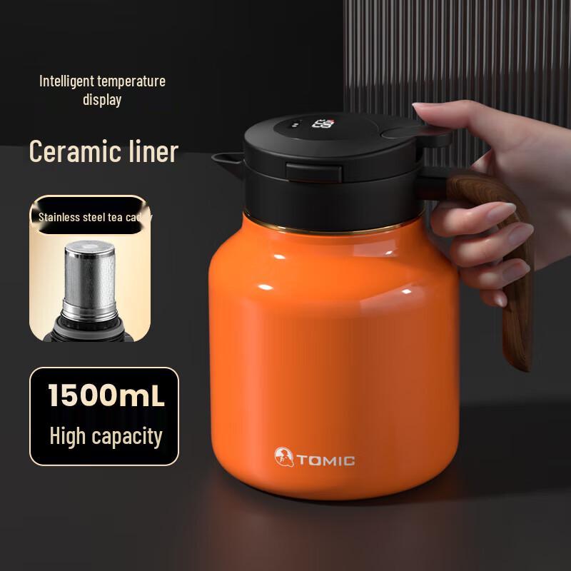 TOMIC 1.5L Smart Temperature Display Tea Pot