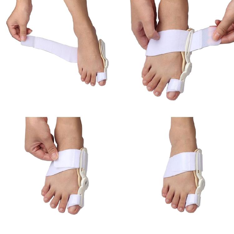 Adjustable Toe Bunion Pad Protector Hallux Valgus Corrector Straightener Unisex