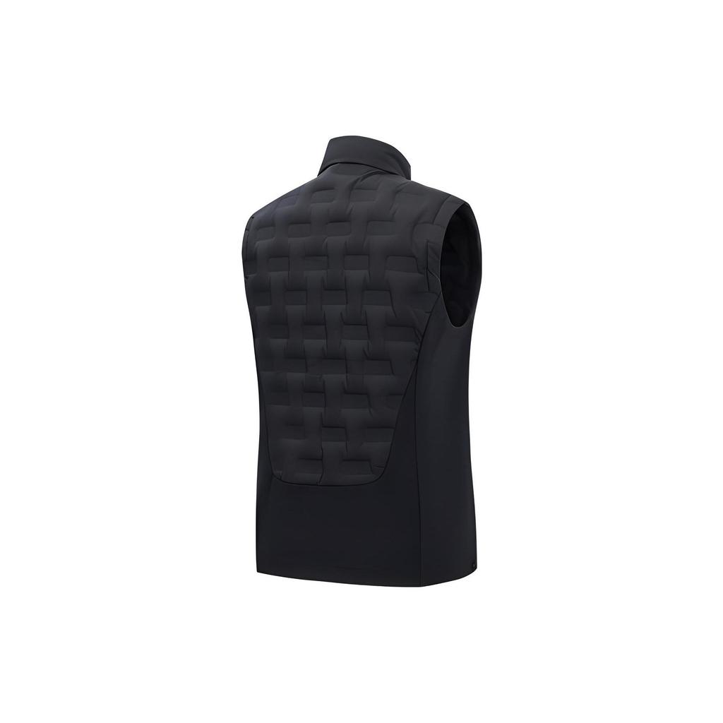 ANTA Down Vests Men's Black Stand Collar Moderate Other 152250901-1