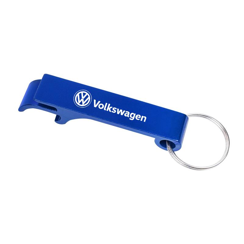 1Pcs Portable Beer Bottle Opener Keychain Accessories For VW GTI Polo Golf Passat B6 Tiguan Jetta T-ROC Touareg Taigo CC Hub Cap ulvn02