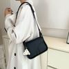 Textured Bag Women's Pre-Autumn New Fashion Single Shoulder Crossbody Bag Trendy Fashion Armpit Saddle Bag