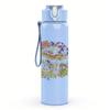 1PC Colorful Floral Swirl Abstract Retro Print 750ml Portable Sports Water Bottle Leakproof Gym Outdoor Travel Drink Cup