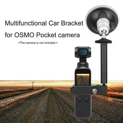 Staffa per fotocamera per auto Supporto a ventosa Supporto per parabrezza Supporto in lega di alluminio Sostituzione per DJI